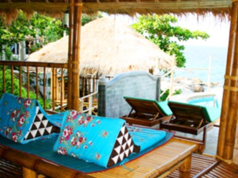 Koh Tao Bamboo Huts Hotell Eksteriør bilde