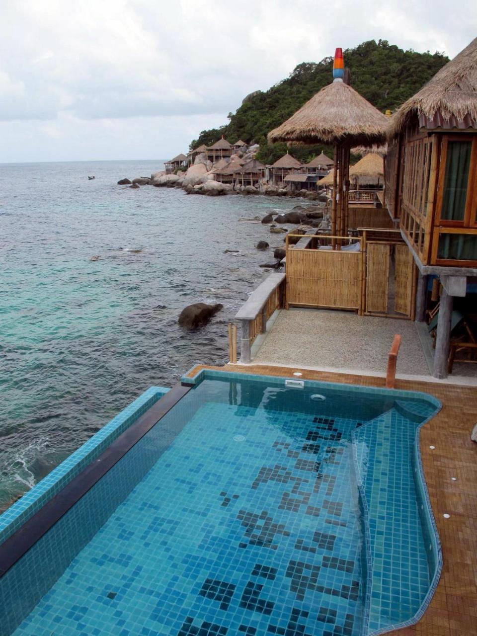 Koh Tao Bamboo Huts Hotell Rom bilde