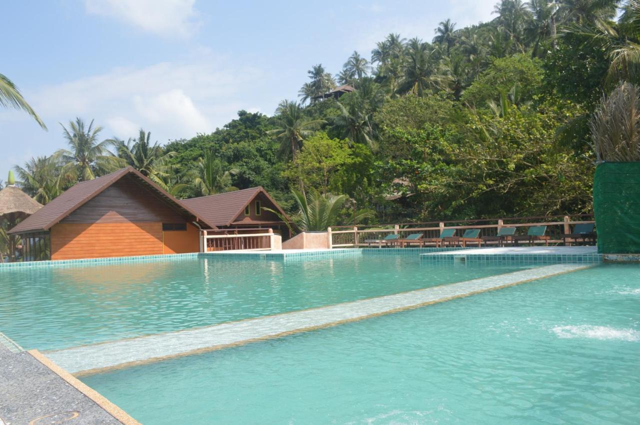 Koh Tao Bamboo Huts Hotell Eksteriør bilde