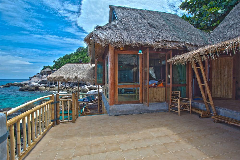Koh Tao Bamboo Huts Hotell Eksteriør bilde